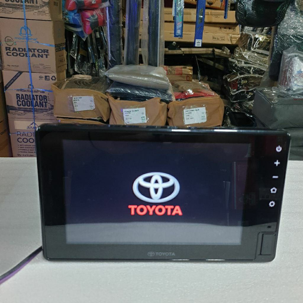 Headunit Original Toyota Raize 2022 Logo Toyota Bluetooth USB Aux Mp4 Produk Kenwood