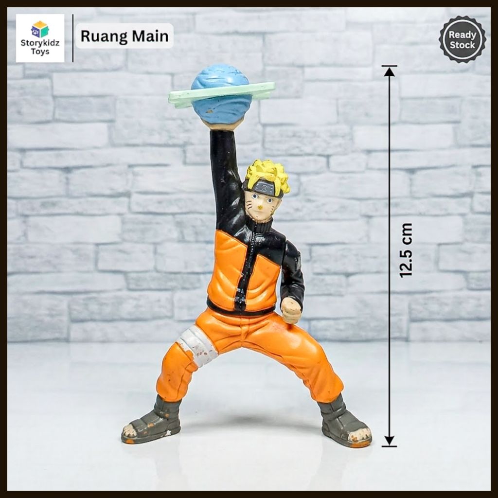 Mainan Action Figure Naruto Uzumaki Shippuden Rasengan Koleksi Pajangan Preloved