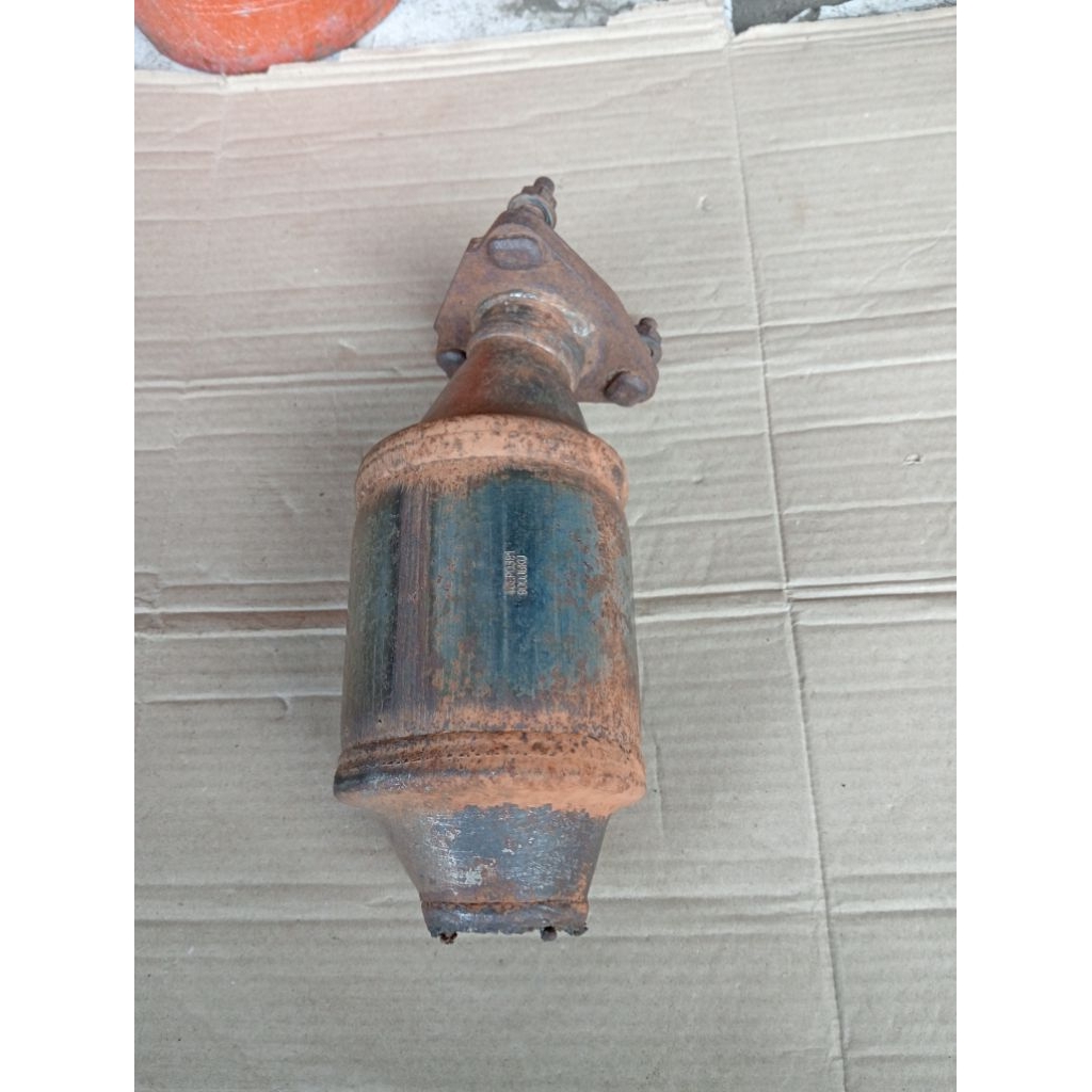 jual kenalpot gentongan katalis mobil Honda Brio