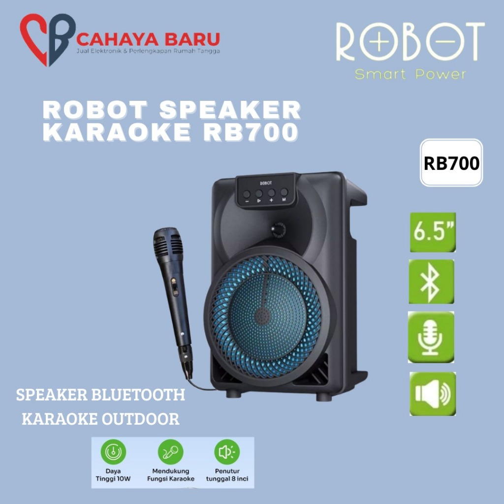 ROBOT SPEAKER KARAOKE RB700