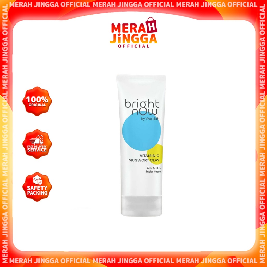 Wardah Perfect Bright Creamy Foam Brightening Oil Control | Merah Jingga Official