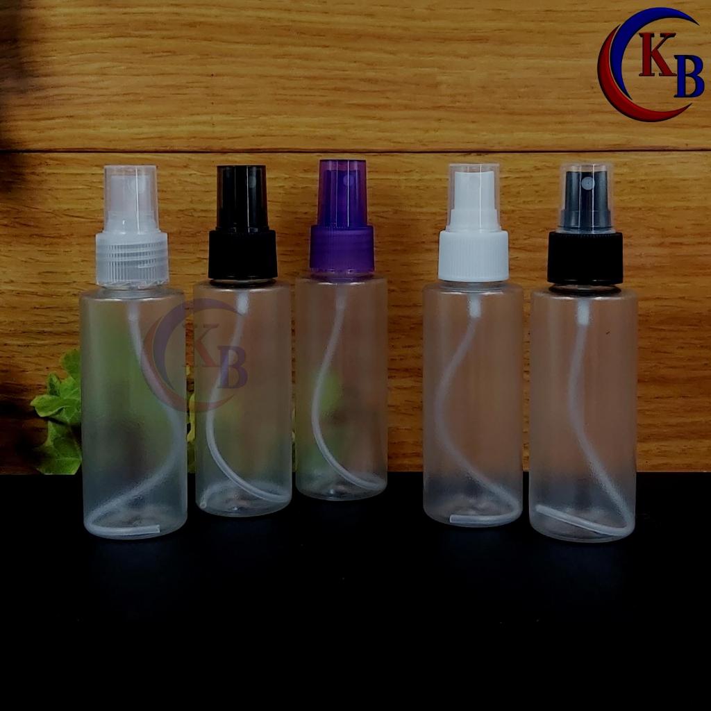 BOTOL SPRAY 100 ML PLASTIK NECK 24 / BOTOL PLASTIK RF 100ML FROSTED