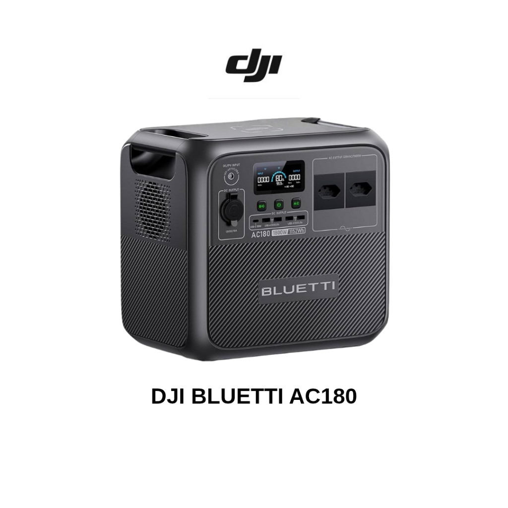 DJI BLUETTI AC180 PORTABLE POWER STATION