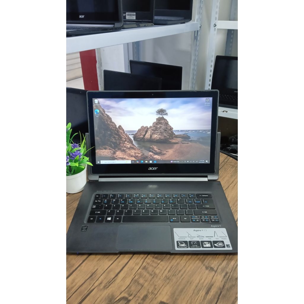 LAPTOP ACER ASPIRE R13 (TOUCHSCREEN)/CORE I5 GEN5/RAM 4GB/SSD 128GB