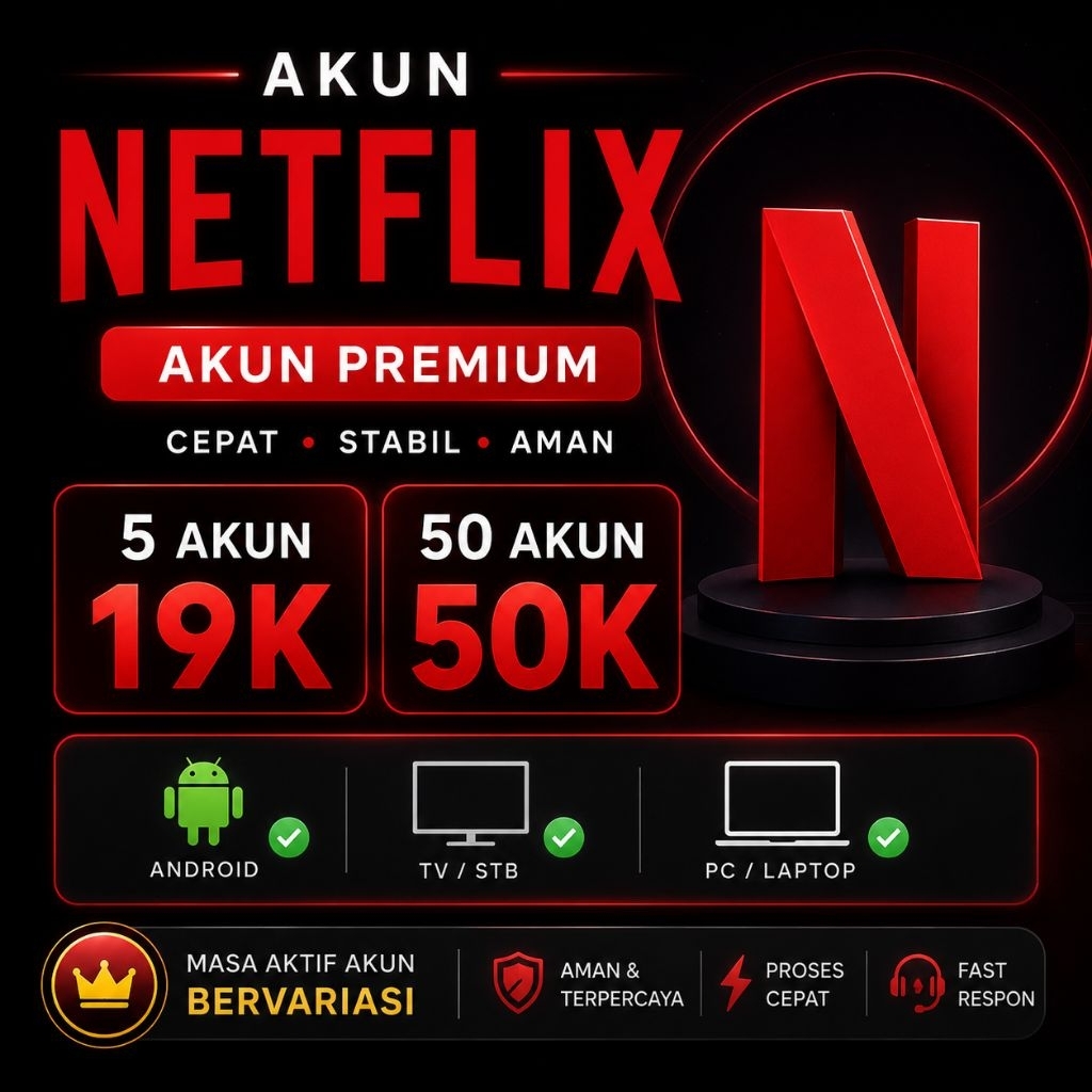 NETFLIX PREMIUM 4K FULL HD 720P READY 30H - LIFETIME