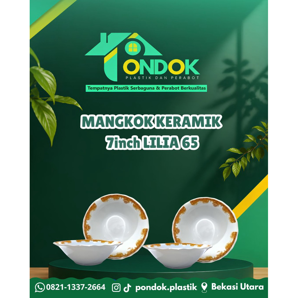 Mangkok LILIA 7inch