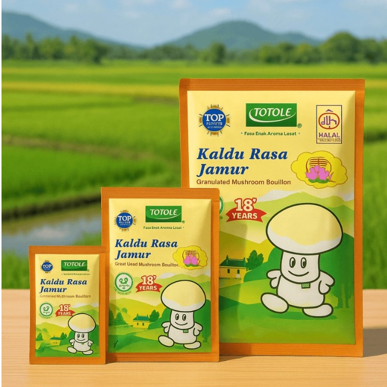 Kaldu Jamur Totole - 40gram | Penyedap Rasa Kaldu Jamur Totole| Kaldu Jamur Totole