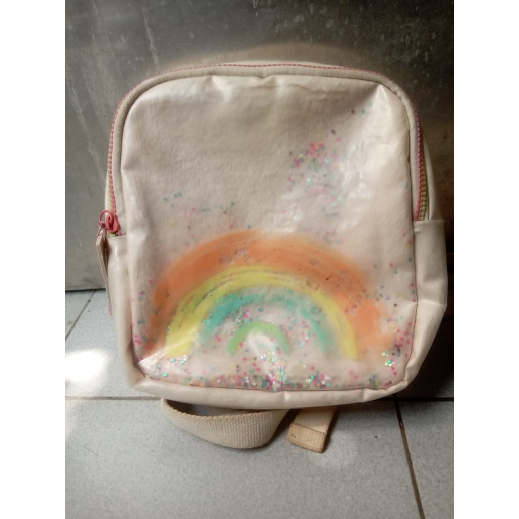 Zara Kids Rainbow Backpack (Preloved/Pre-owned)
