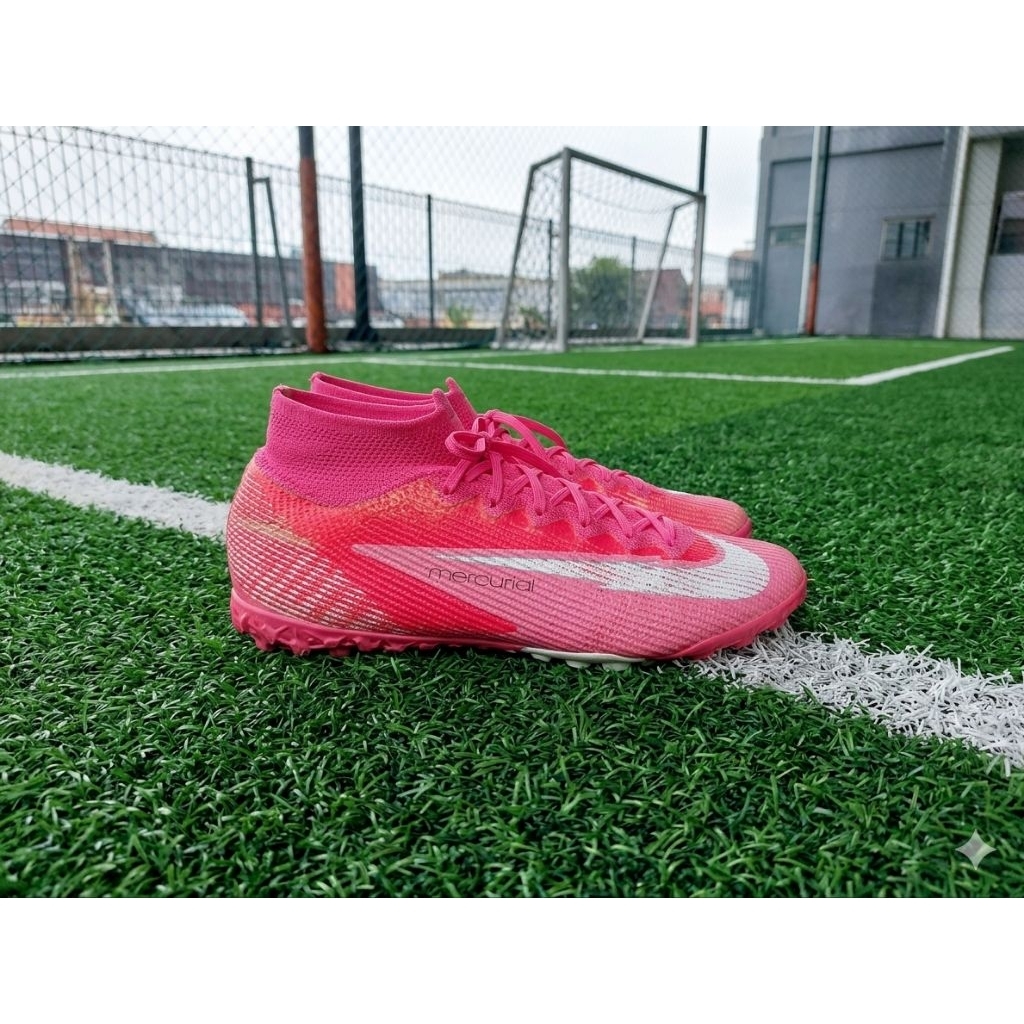 Sepatu Bola Second Minisoc Nike Mercurial Superfly 7 Elite Mbappe Turf Size 44 Insole 280 Second Ori