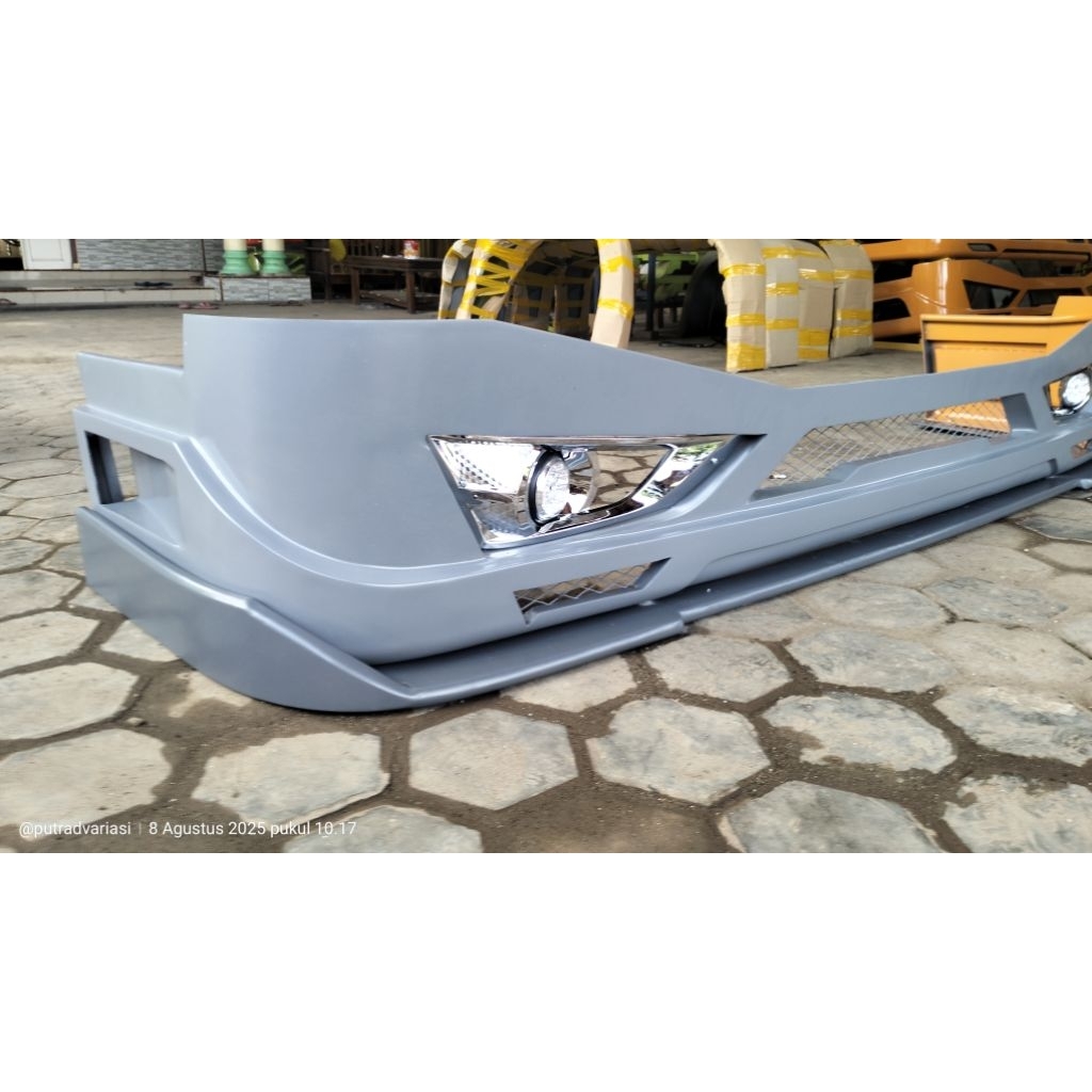 Garnish sigra +Lampu For bumper Custom