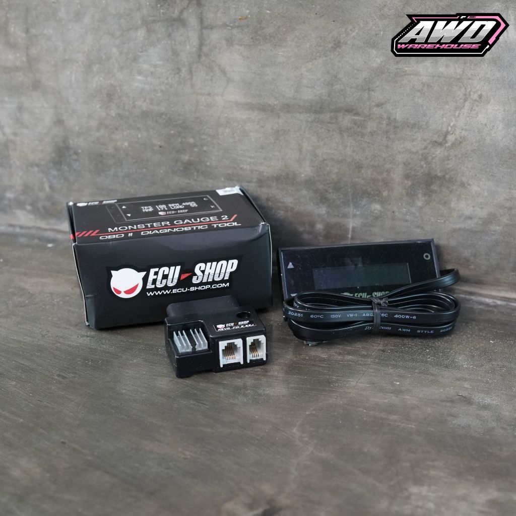 ECUSHOP MONSTER GAUGE 2 OBD 2 DIAGNOSTIC TOOL ORIGINAL