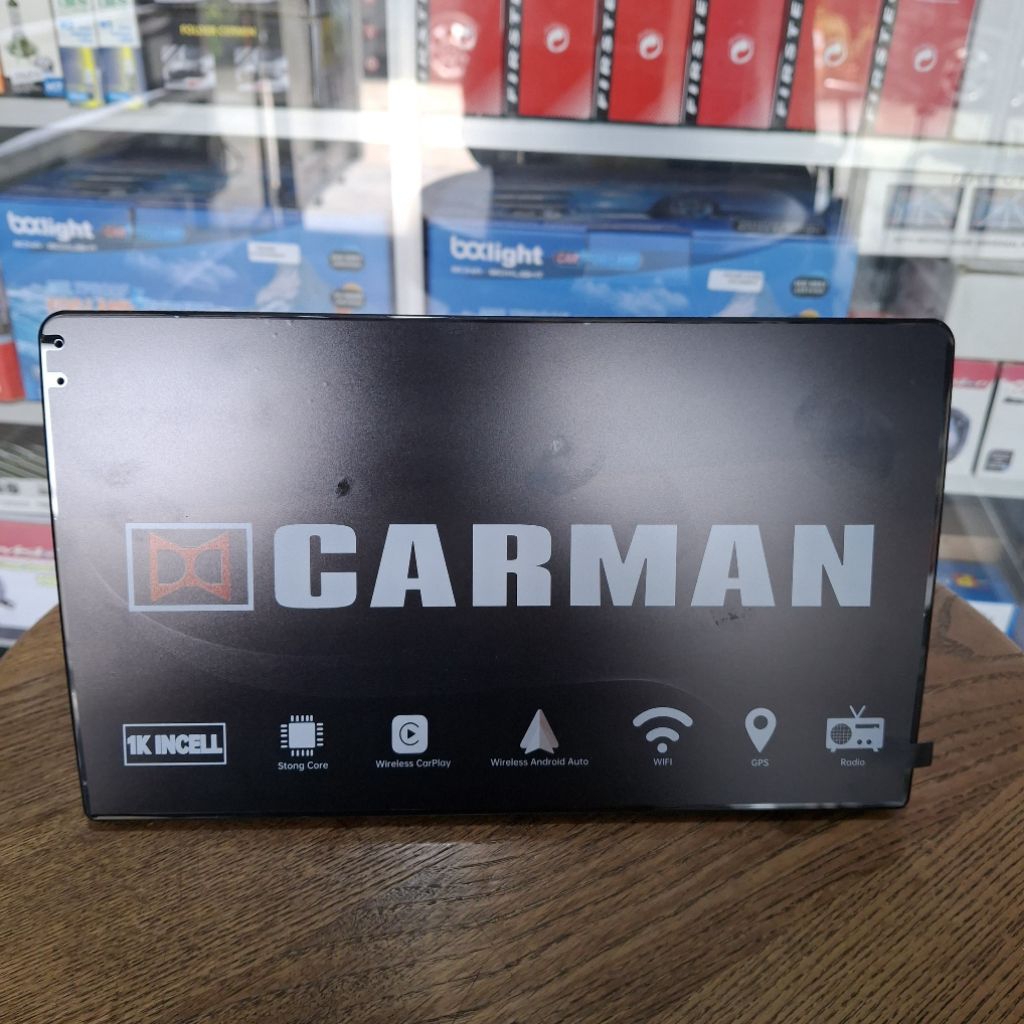 Head Unit Android Carman CR888 9 Inch 2GB/32GB Wireless CarPlay Android Auto