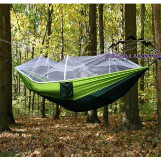 Hammock kelambu atau hammock jarring