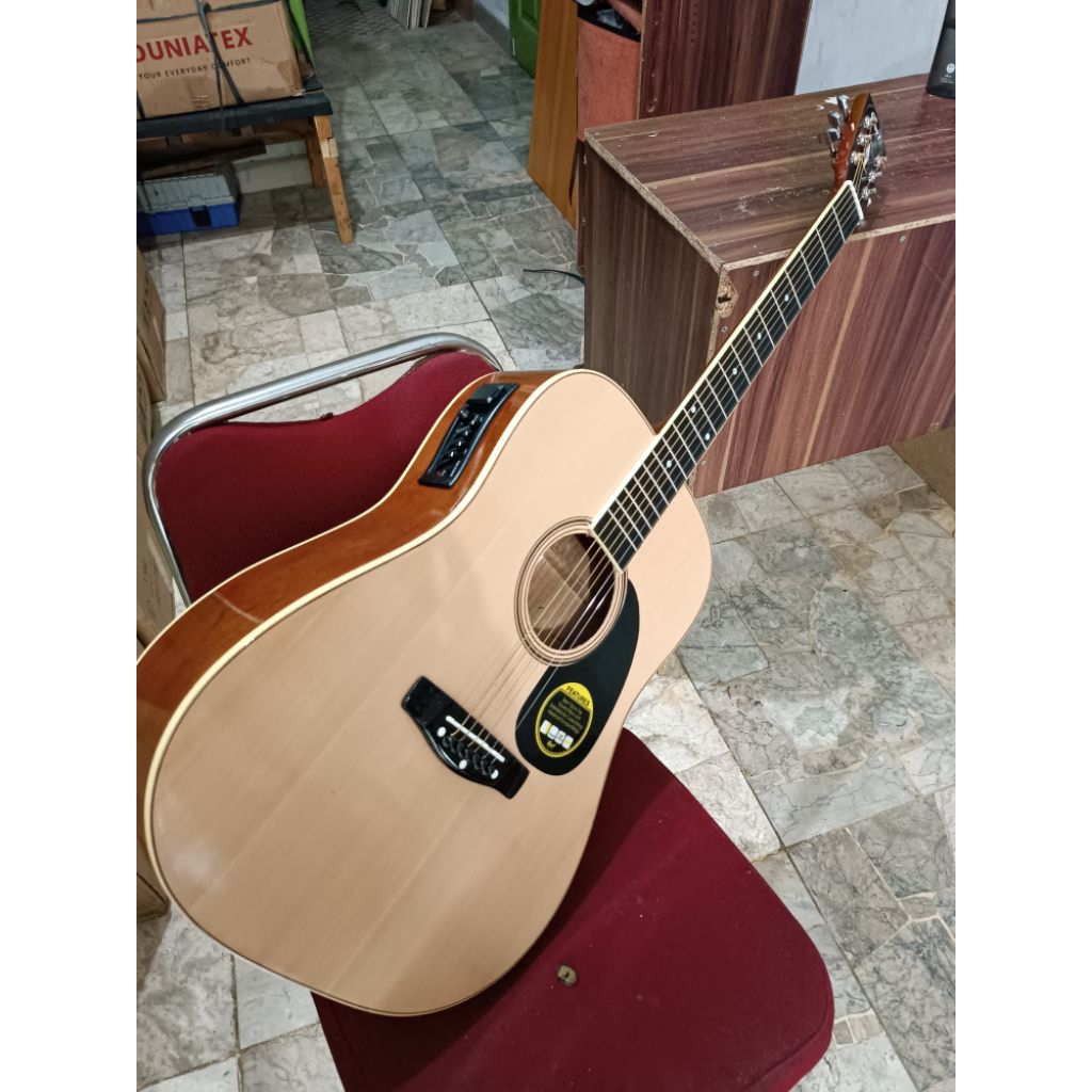 Gitar Akustik elektrik Cort Ad 810 op natural custom