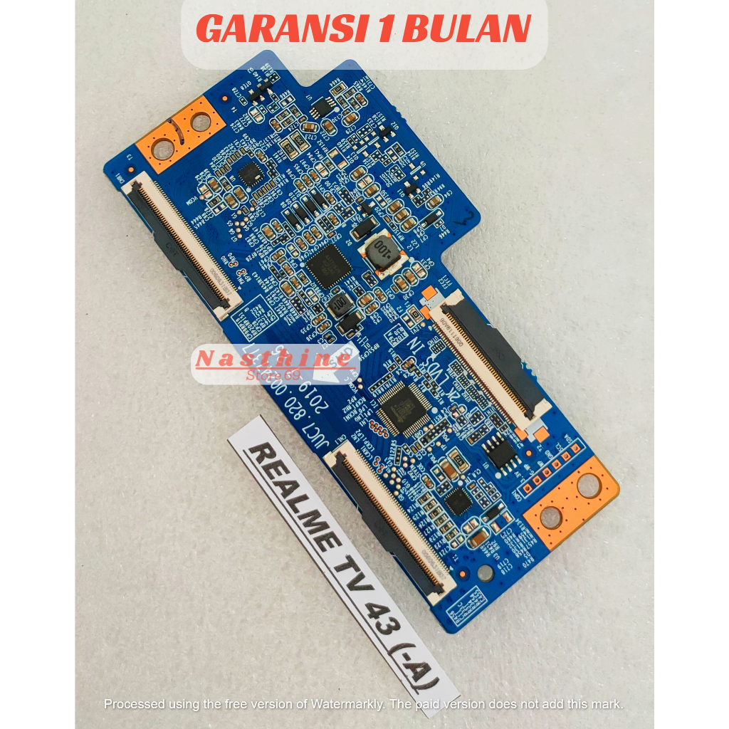 TV LED REALME - PCB TCON TV - PCB T CON TV. REALME. TV 43 (TYPE -A) 100% ORIGINAL SESUAIKAN DENGAN G