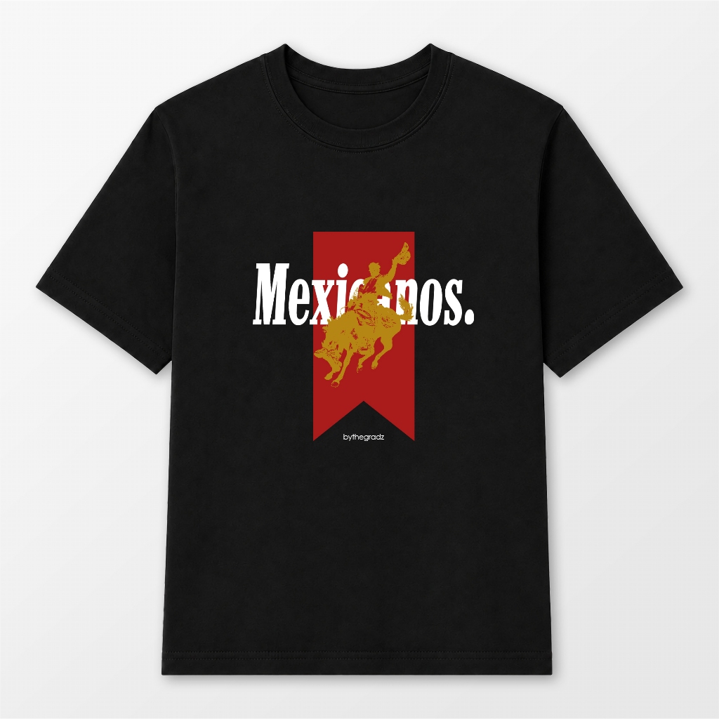 GRADZ Kaos Distro Hitam Pria Streetwear Marlboro Mexico Cotton Combed 24s Regular Fit