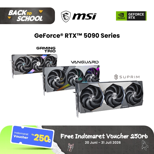 VGA MSI GeForce RTX 5090 Ventus 3X OC 32GB - 32 GB GDDR7