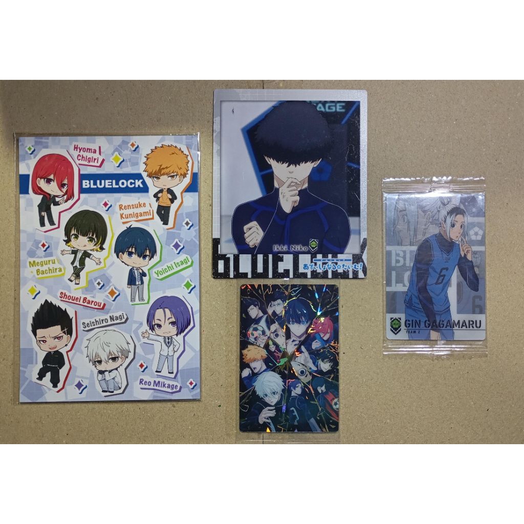 [BACA DESKRIPSI] All About Merch Blue Lock - Gagamaru, Isagi, Niko, Tokimitsu, Zantetsu