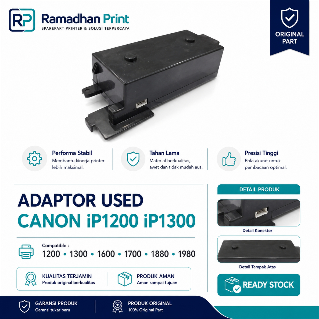 Jual Adaptor Canon IP1200 ip1300 ip1600 ip1700 ip1880 ip1980 Murah
