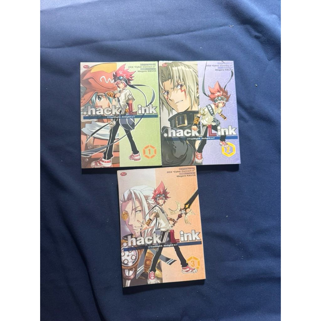 Komik Hack Link Set / Fullset 1-3 M&C