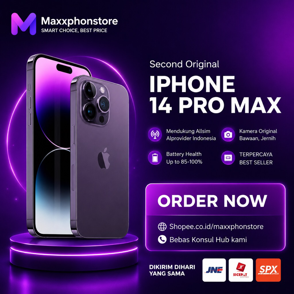 14 Pro Max / IP 14 Pro Second  ProMax Normal 128GB 256GB 512GB 1TB