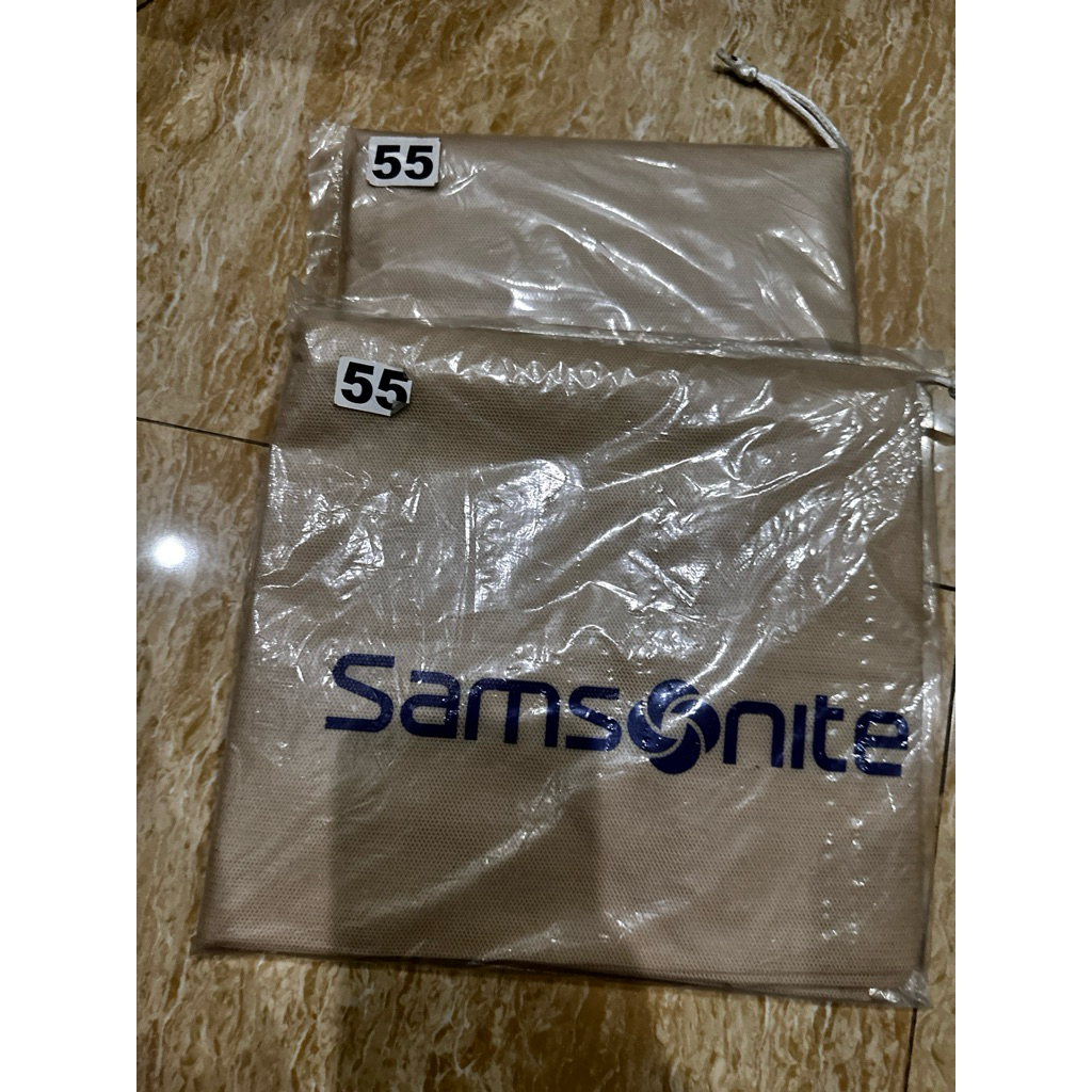 kain tas pembungkus koper samsonite