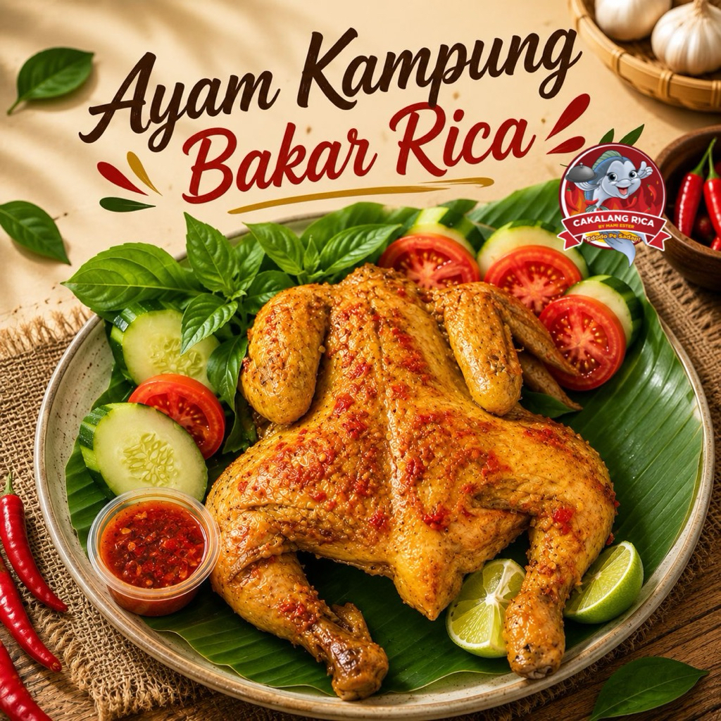 Ayam Kampung Bakar Rica