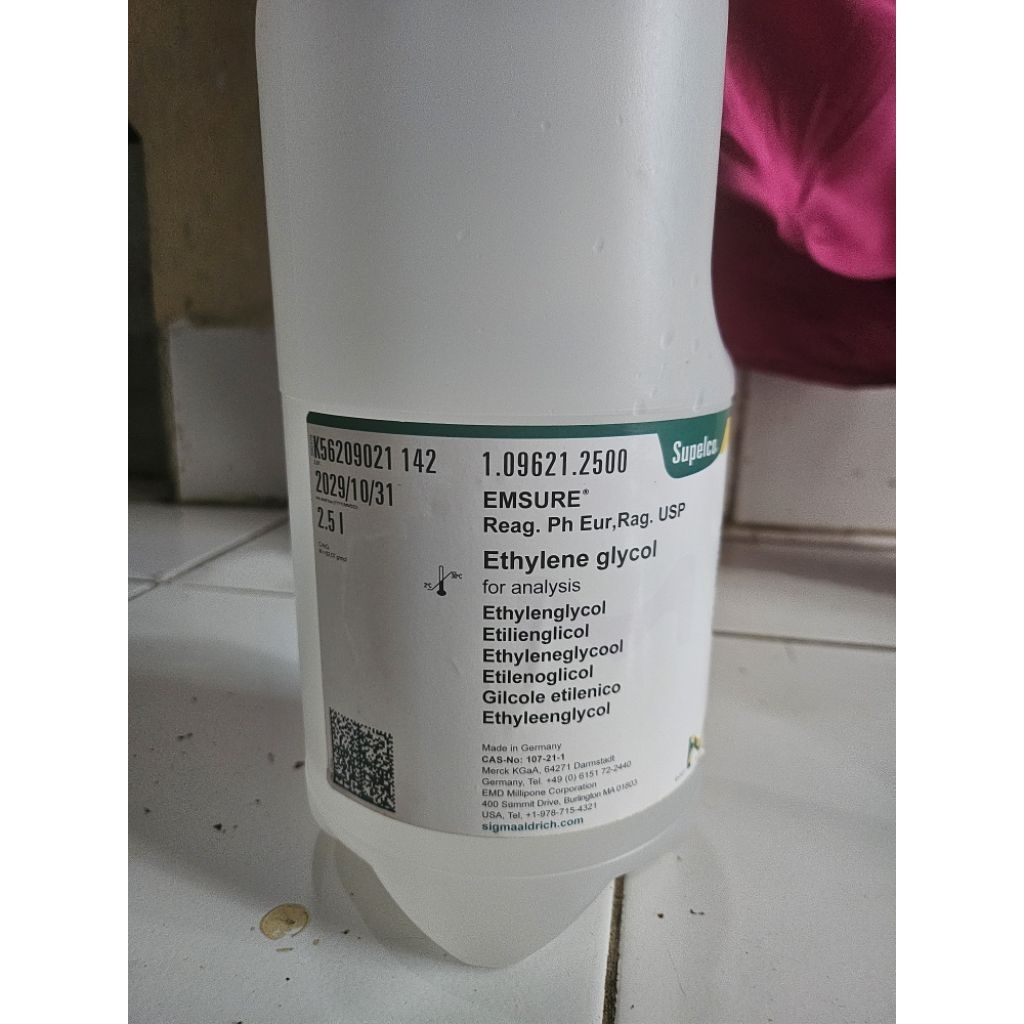 ECERAN Ethylene Glycol / Etilen Glikol MERCK