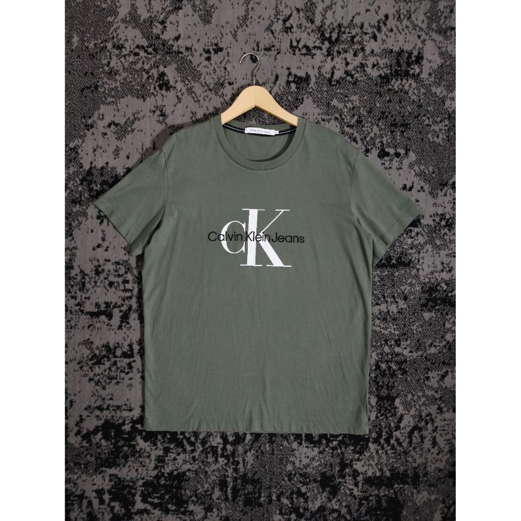 Kaos Tshirt CK Calvin Klein Green