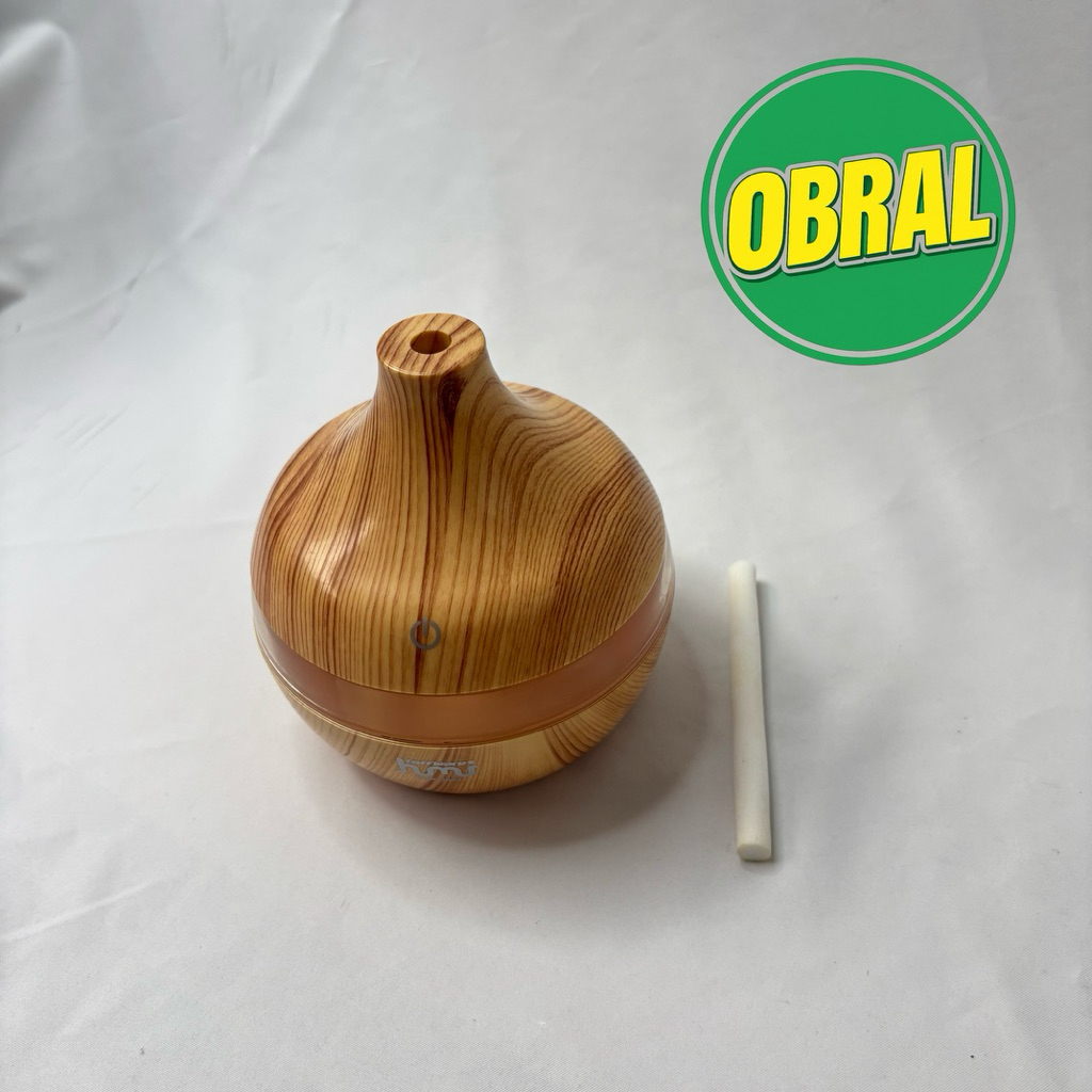 [OBRAL RUSAK] Air Humidifier Mini Ultrasonic Aroma Diffuser RGB 300ml - KJR-J003