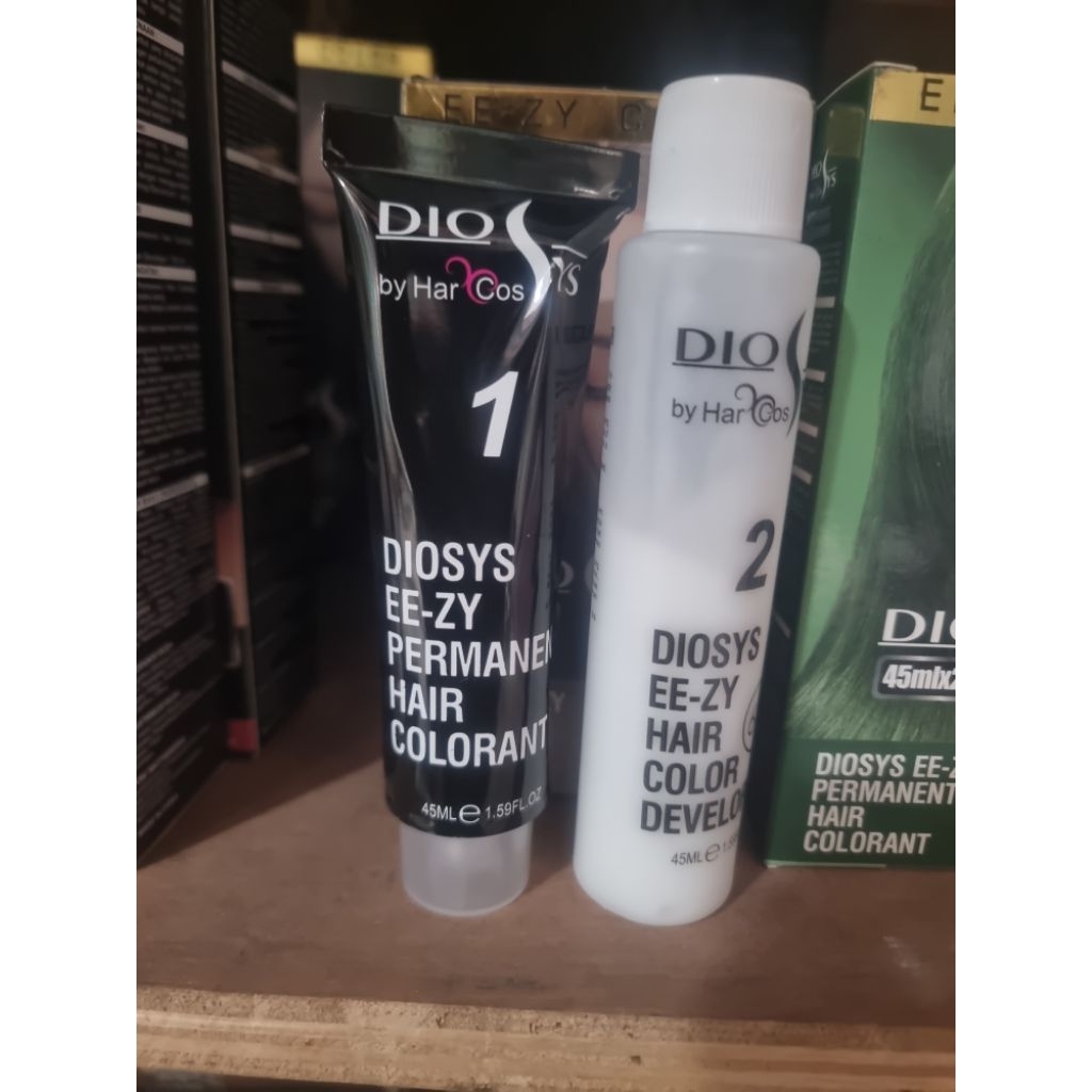 dyosis pewarna rambut permanen 100ml dan 45ml