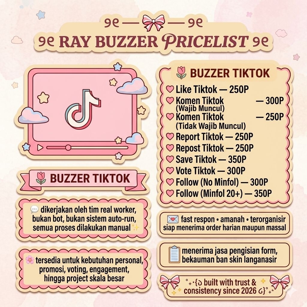 JASA BUZZER TIKTOK