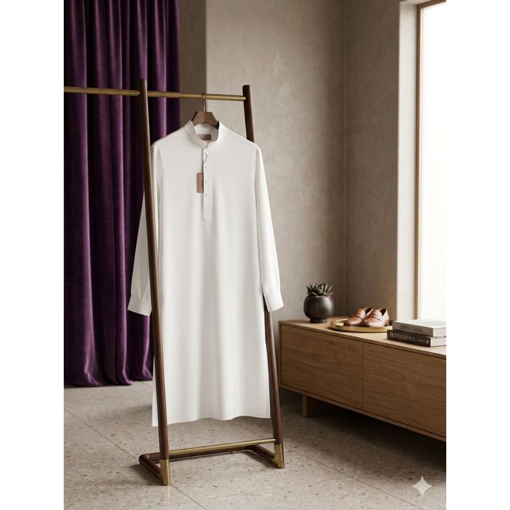 Long Tunik Putih
