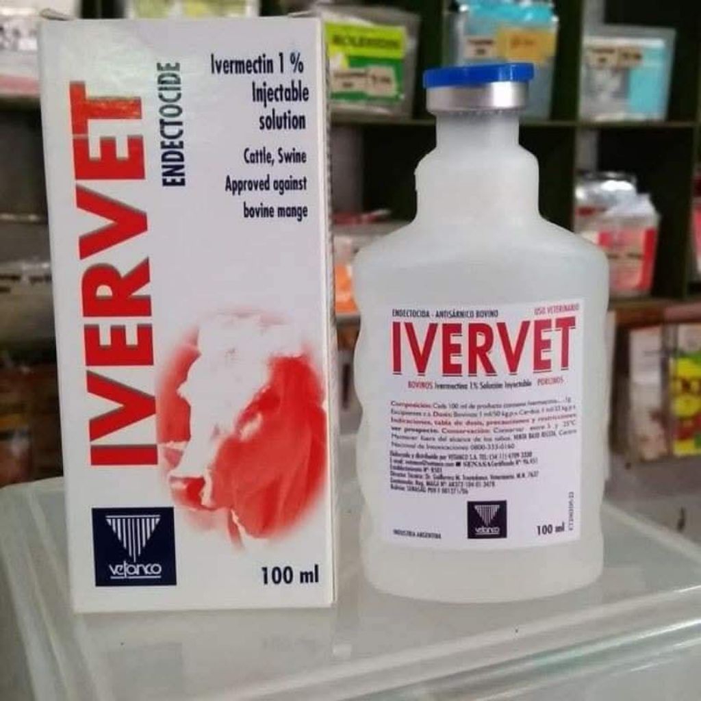Ivervet Anti Ektoparasit dan Endoparasit 100ml