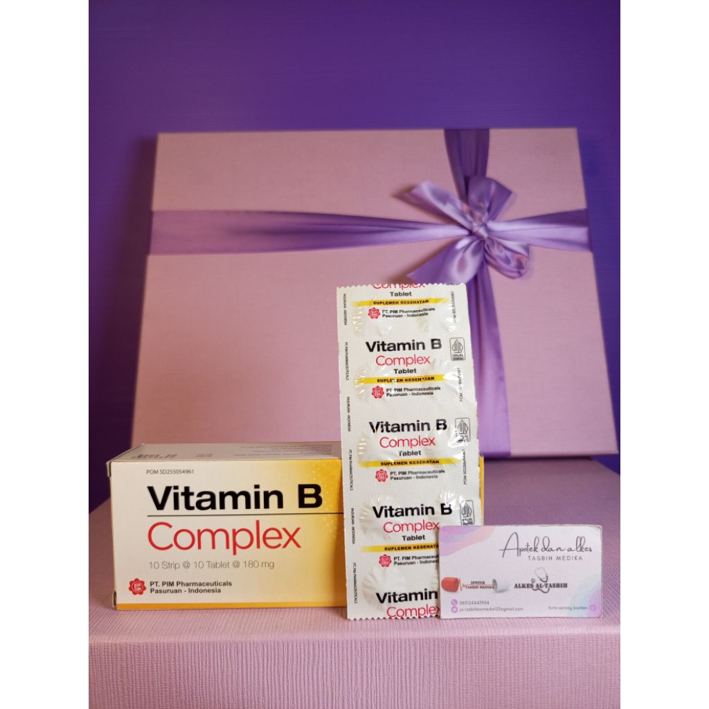 VITAMIN B COMPLEX PIM TABLET PERSTRIP
