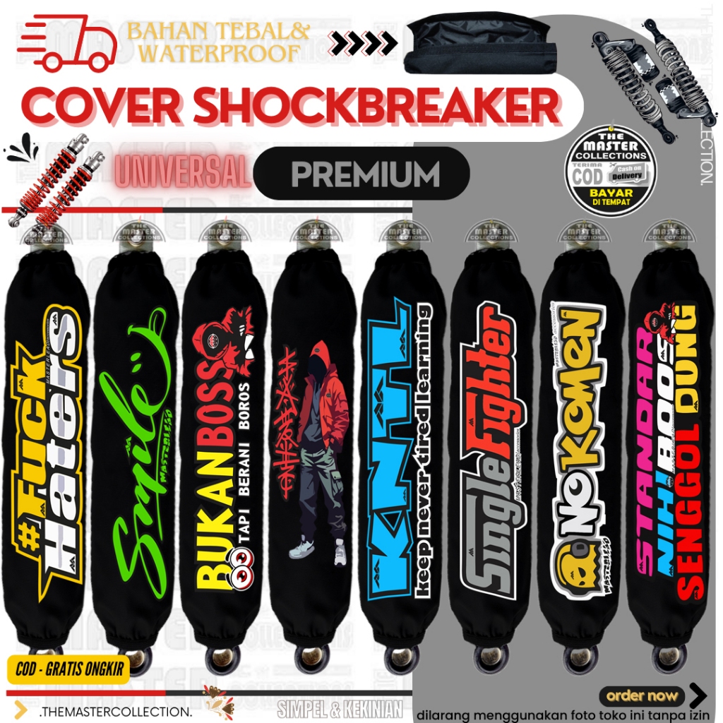 Sarung shock belakang cover shock belakang Sarung Shockbreaker Belakang Cover Shock Pelindung Shock 