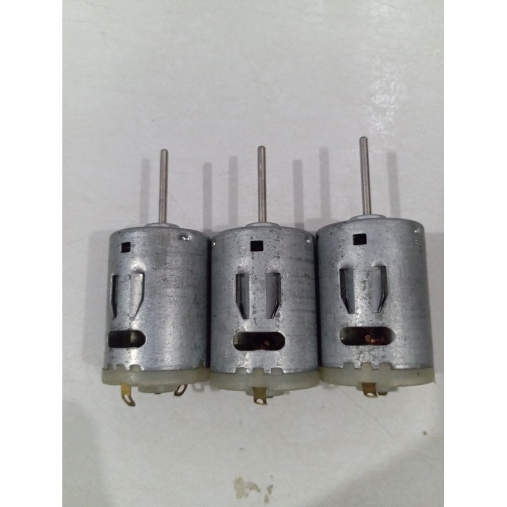 Dinamo DC RS385 12V-24V / Dinamo Robotik As Panjang 12V-24V