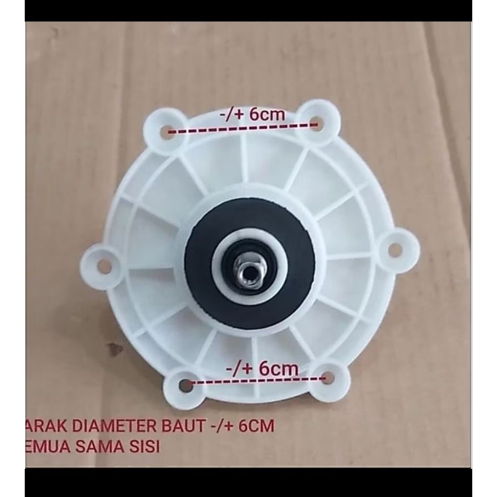 GEAR BOX MESIN CUCI SANYO DUA TABUNG SW730XT