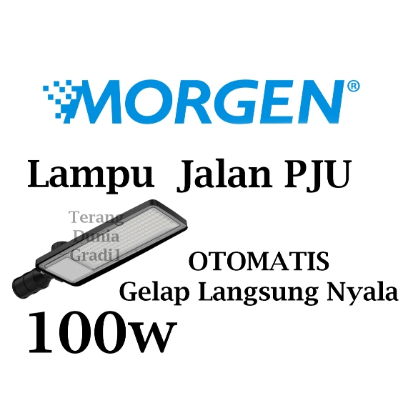 Lampu Jalan 100w Lampu PJU LED 100w Lampu Penerangan Jalan LED 100w Lampu Jalan dengan Sensor Photoc