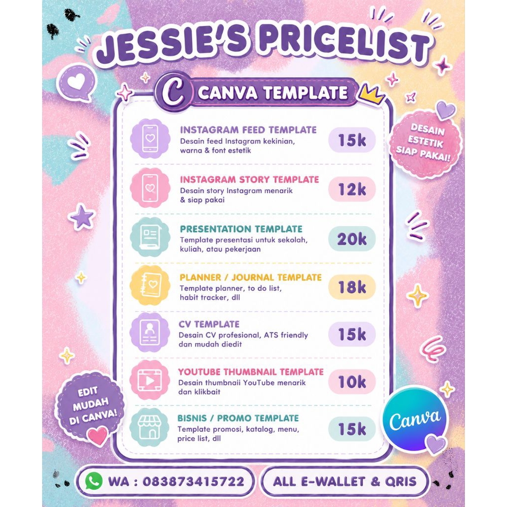 Template Canva Premium