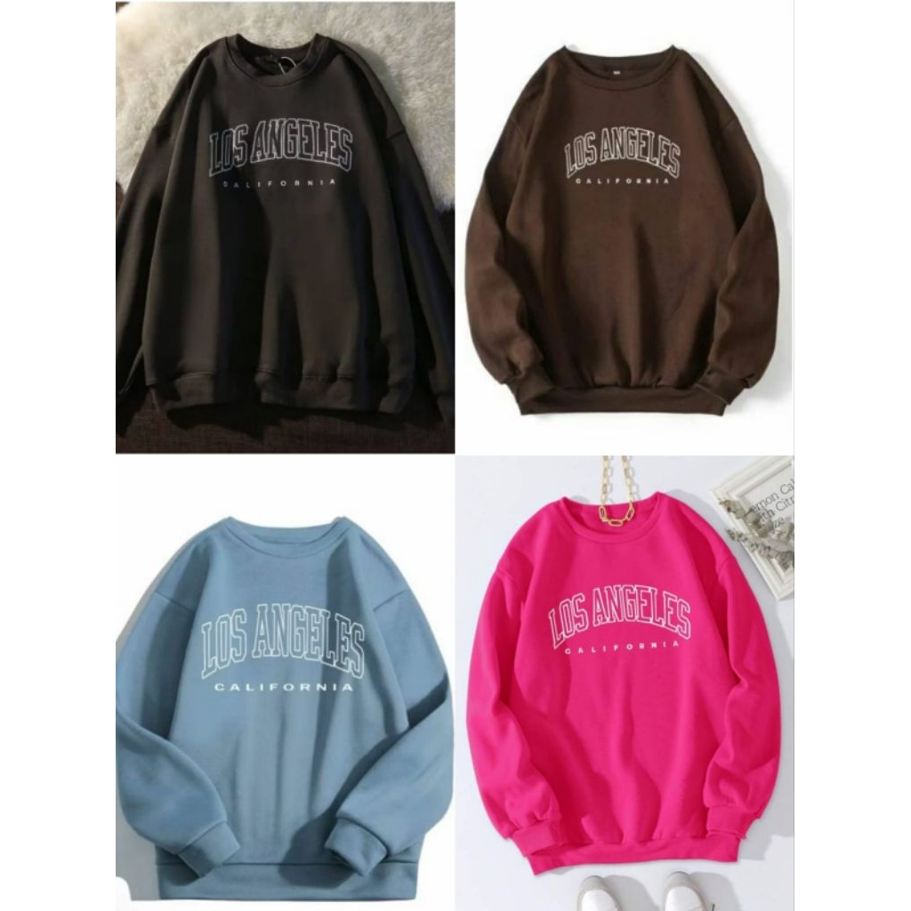 LOS ANGELES SWEATER CREWNECK COUPLE DISTRO