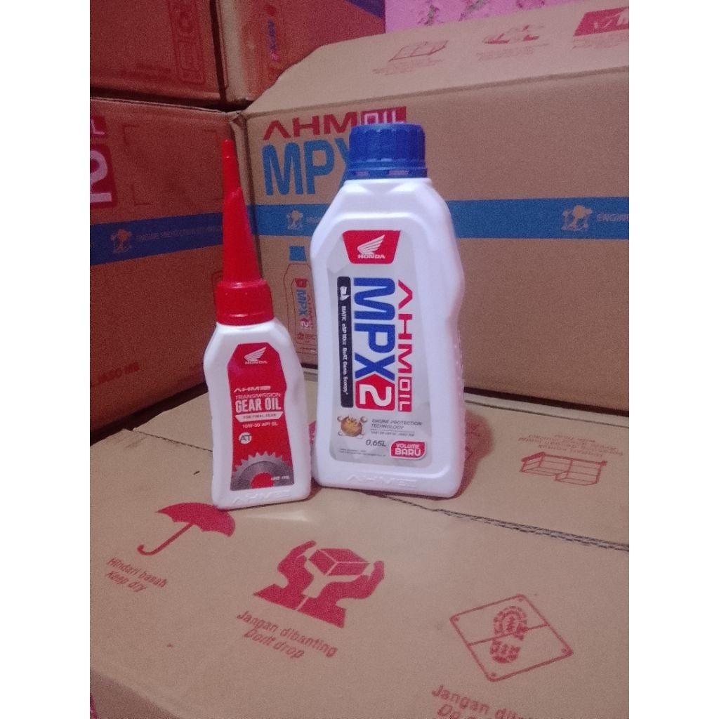 1 Pasang Oli Motor matic MPX2 0,65LITER