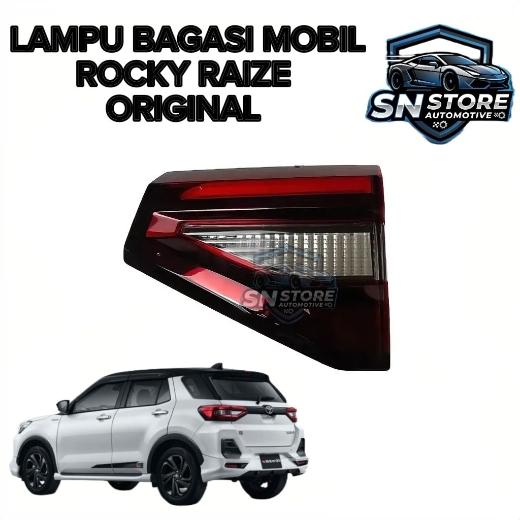 Lampu Reflektor Bagasi  Rocky Raize Original Kanan Atau Kiri Stoplamp lampu bagasi Rocky Raize dan R