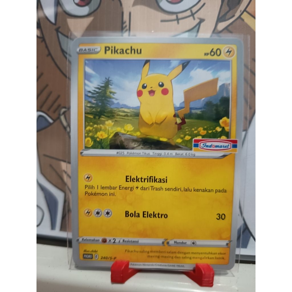 Pikachu Promo Indomaret