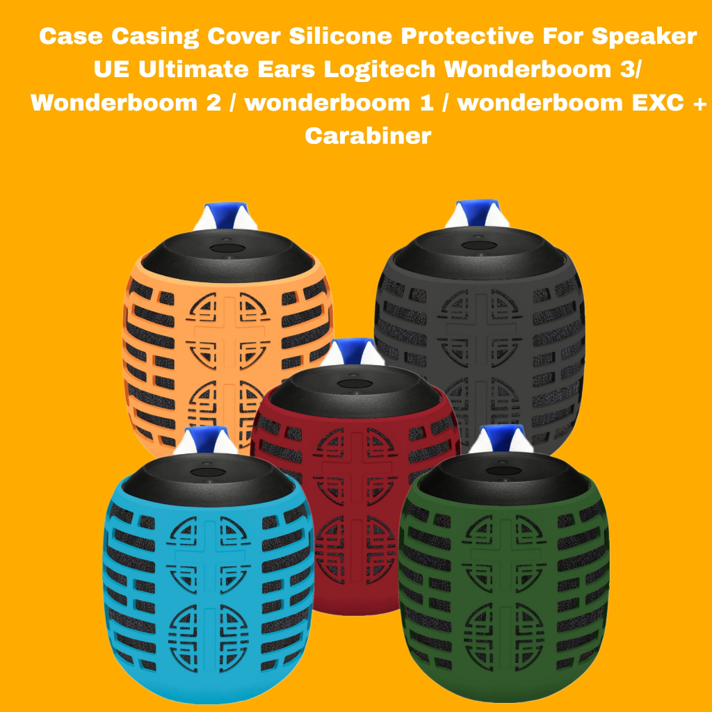 Case Casing Cover Silicone Protective For Speaker UE Ultimate Ears Logitech Wonderboom 3/ Wonderboom