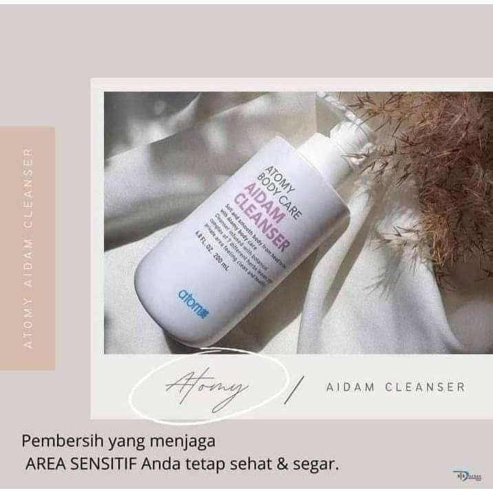 ATOMY AIDAM PEMBERSIH DAERAH KEMALUAN ORI LEMBUT DAN GA BERBUSA
