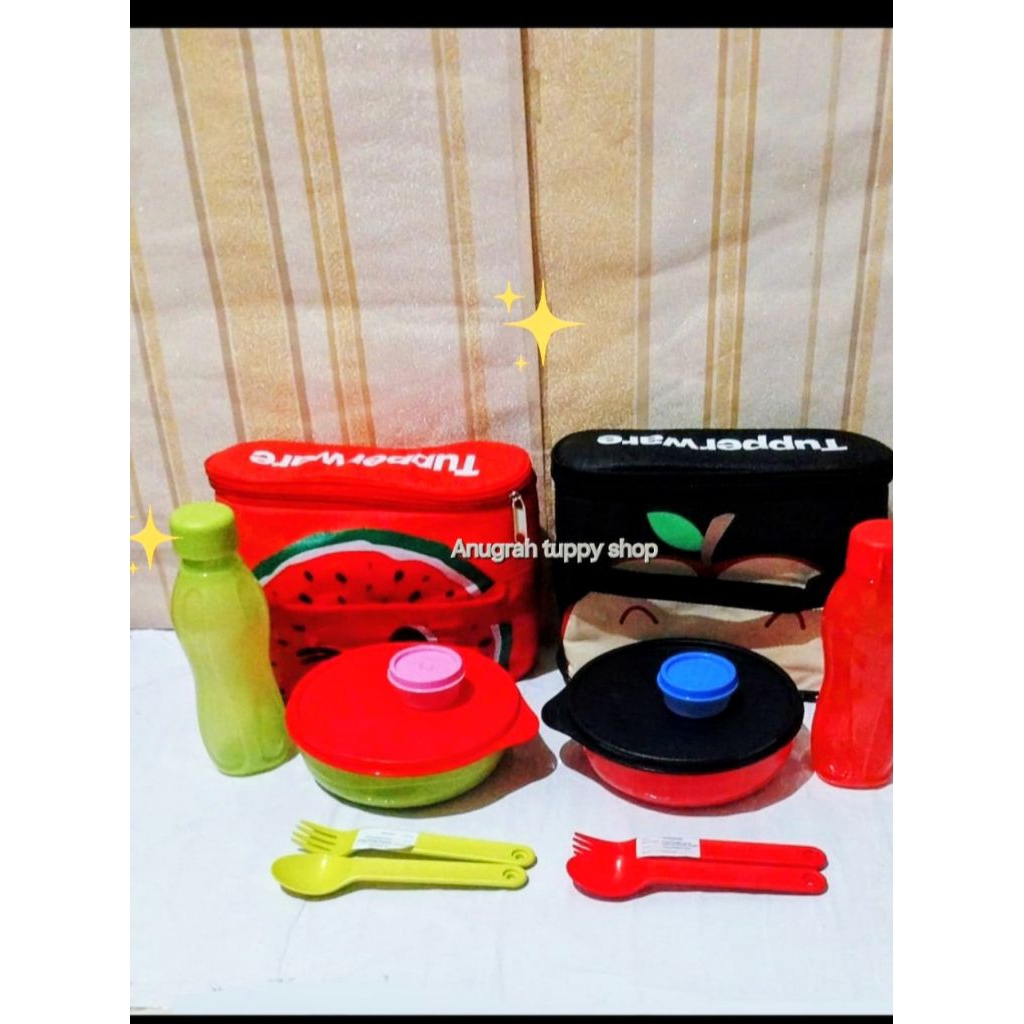 Tupperware Baru Bekal anak//Bekal anak sehat