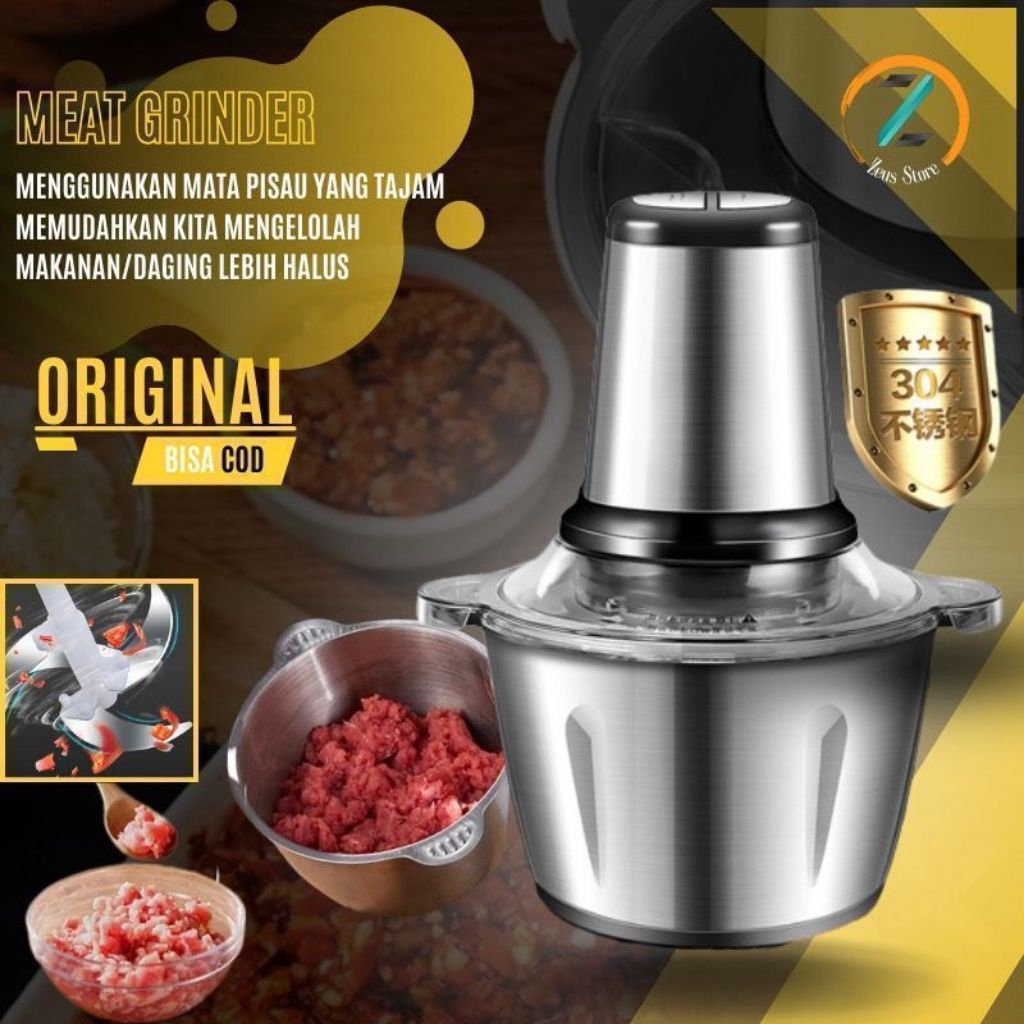 Blender Daging Choper Stainles