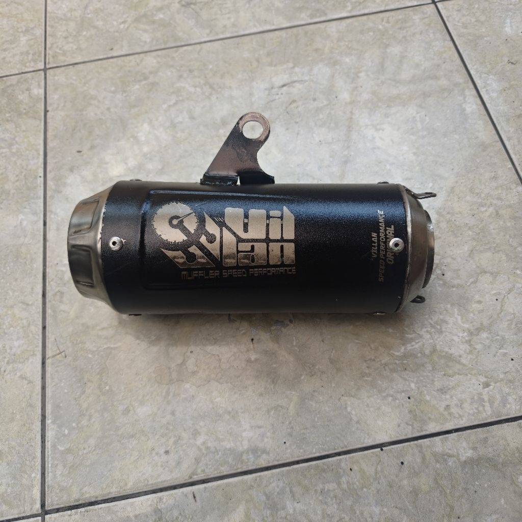 Knalpot Villan Pro 1 One Pro1 Black Second Bekas Silencer Racing Original Ori