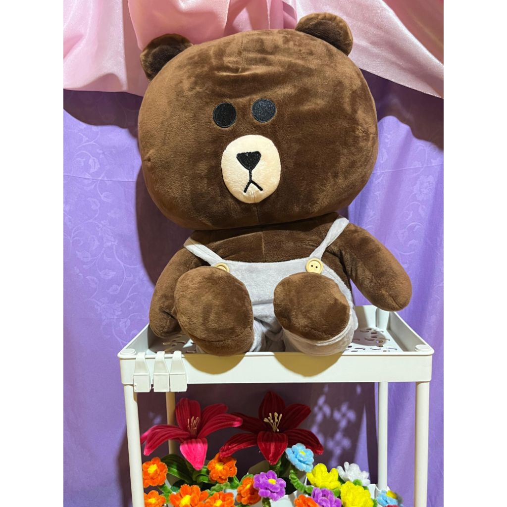 boneka line brown